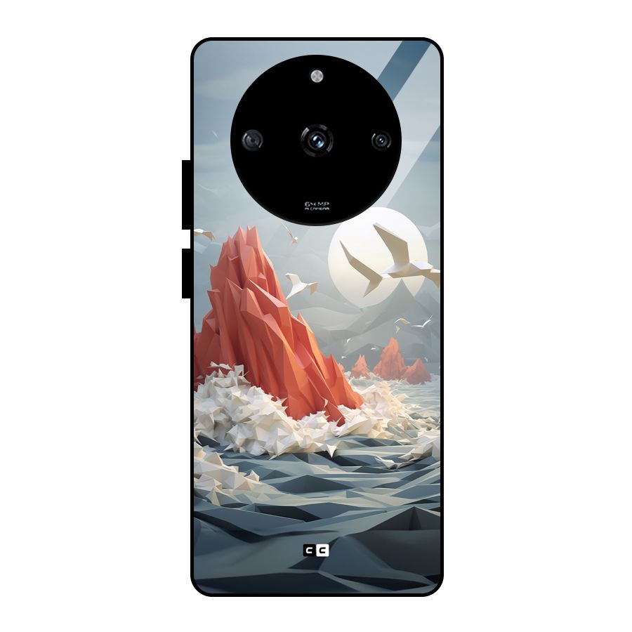 Three Dimension Sea Glass Back Case for Realme Narzo 60 5G