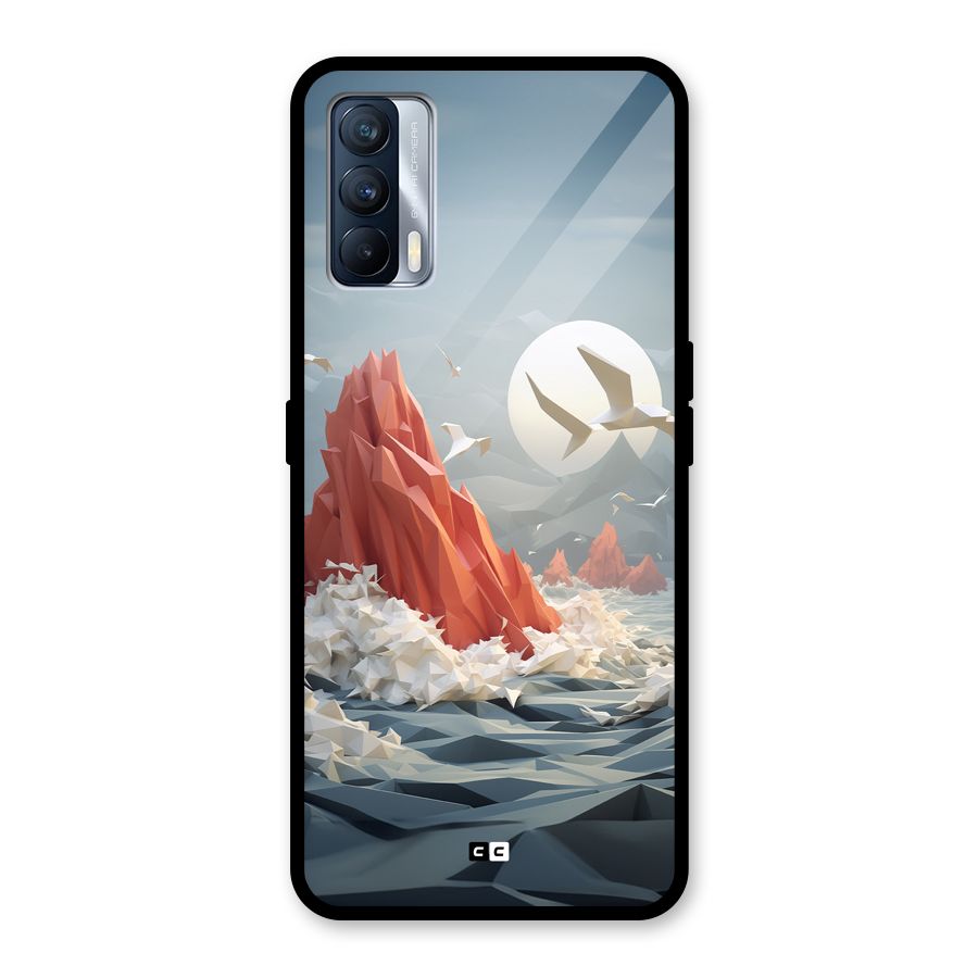 Three Dimension Sea Glass Back Case for Realme X7