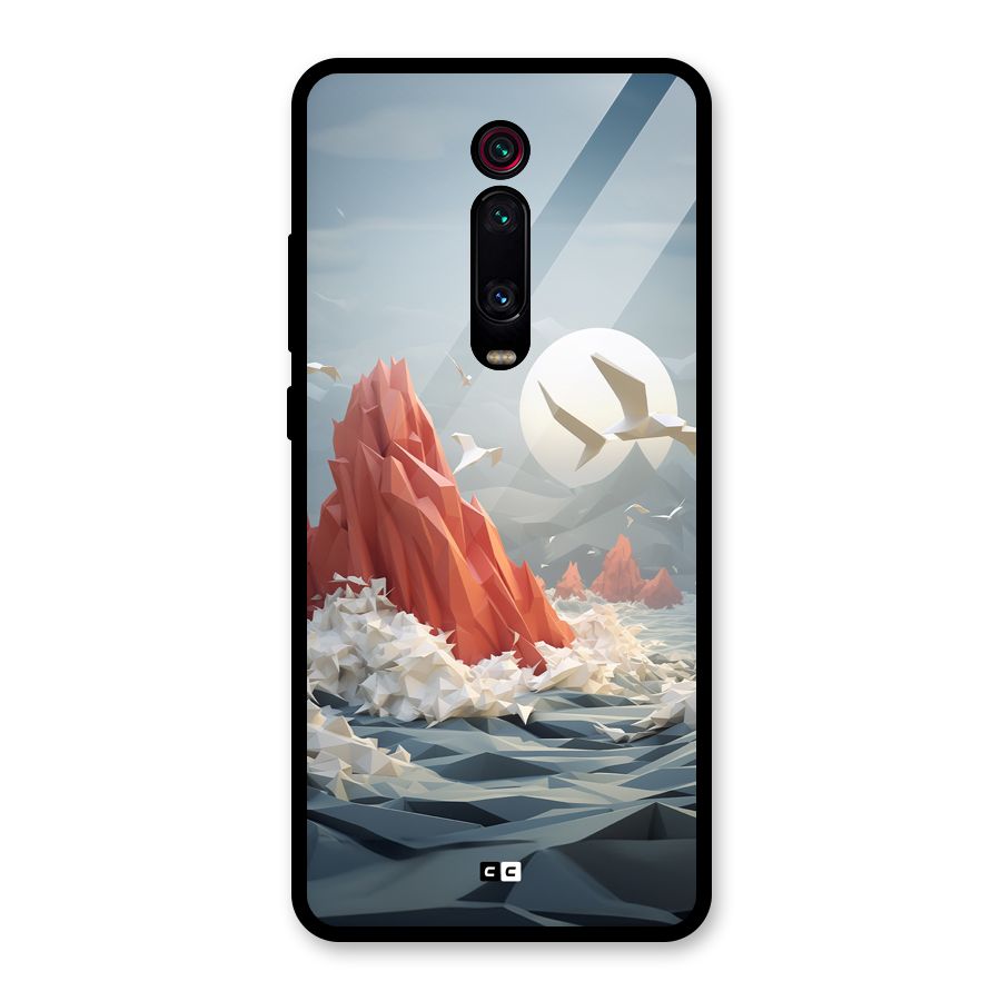 Three Dimension Sea Glass Back Case for Redmi K20