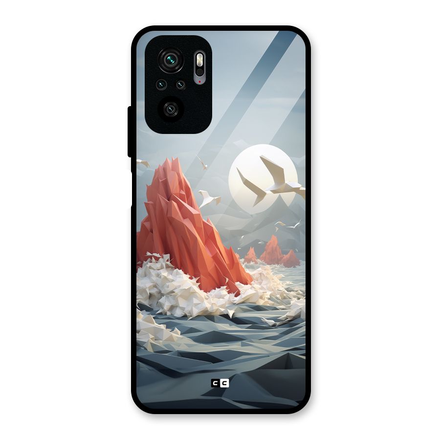 Three Dimension Sea Glass Back Case for Redmi Note 11 SE