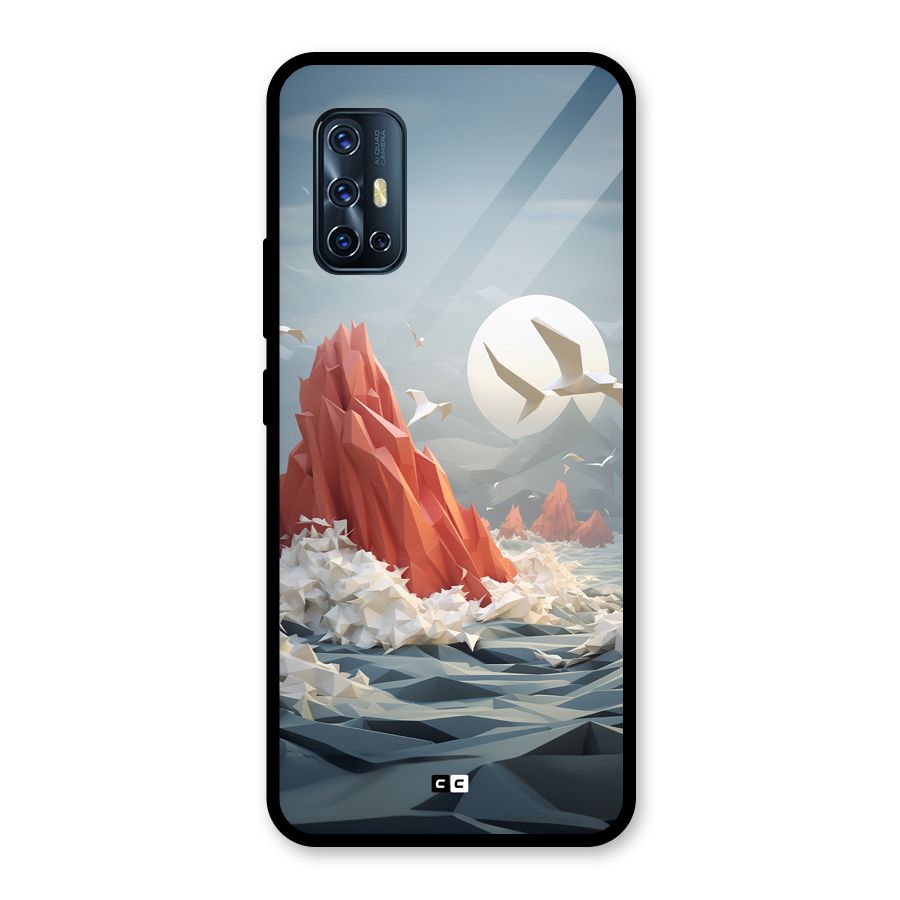 Three Dimension Sea Glass Back Case for Vivo V17