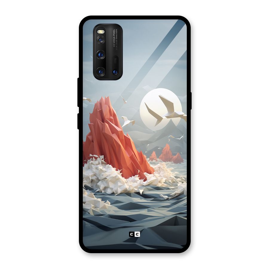 Three Dimension Sea Glass Back Case for Vivo iQOO 3