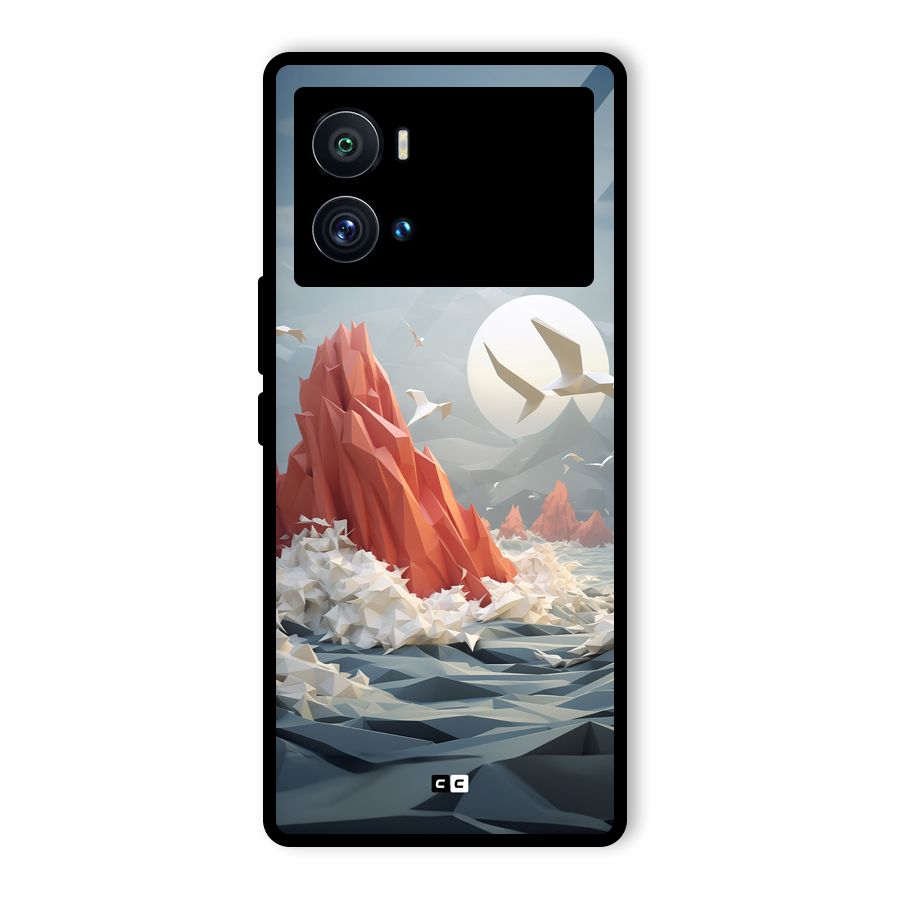 Three Dimension Sea Glass Back Case for Vivo iQOO 9 Pro