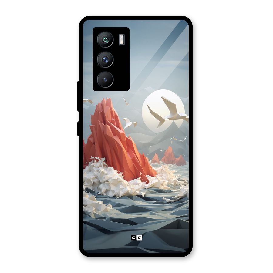 Three Dimension Sea Glass Back Case for Vivo iQOO 9 SE