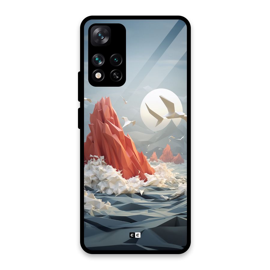 Three Dimension Sea Glass Back Case for Xiaomi 11i HyperCharge 5G