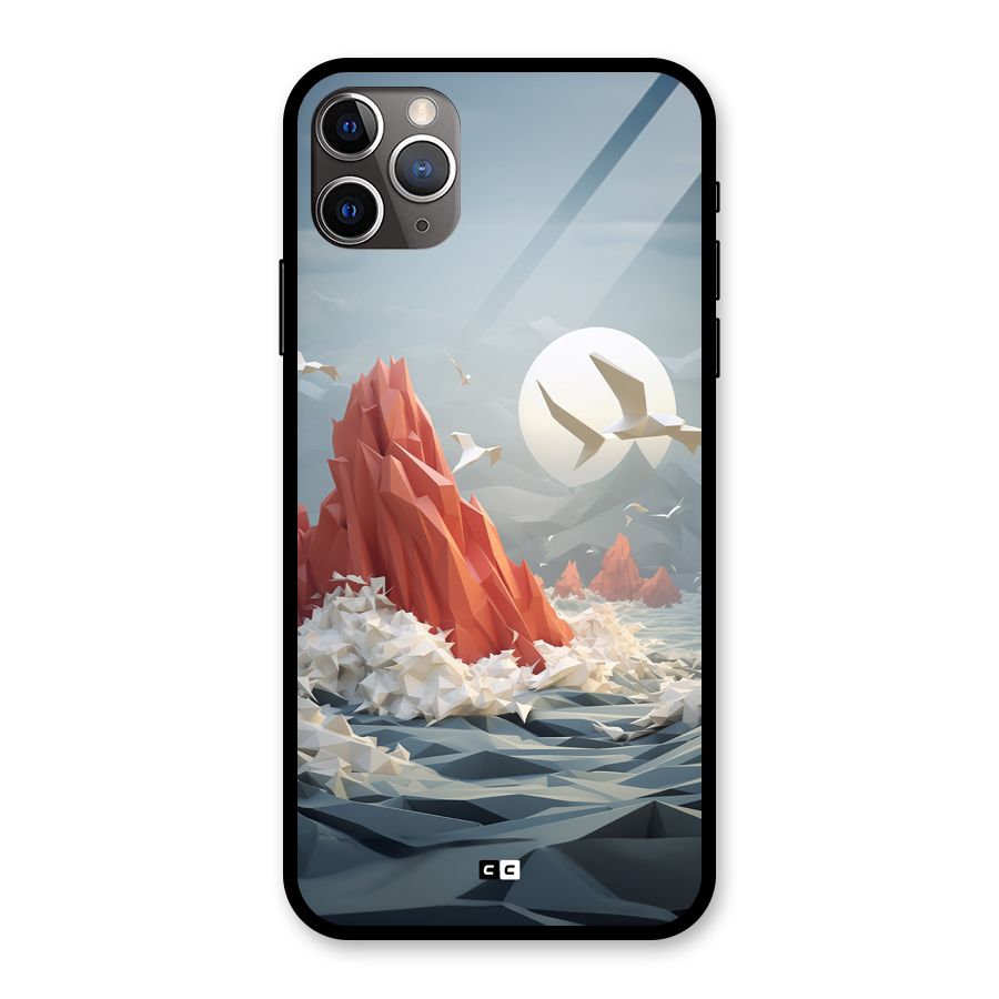 Three Dimension Sea Glass Back Case for iPhone 11 Pro Max