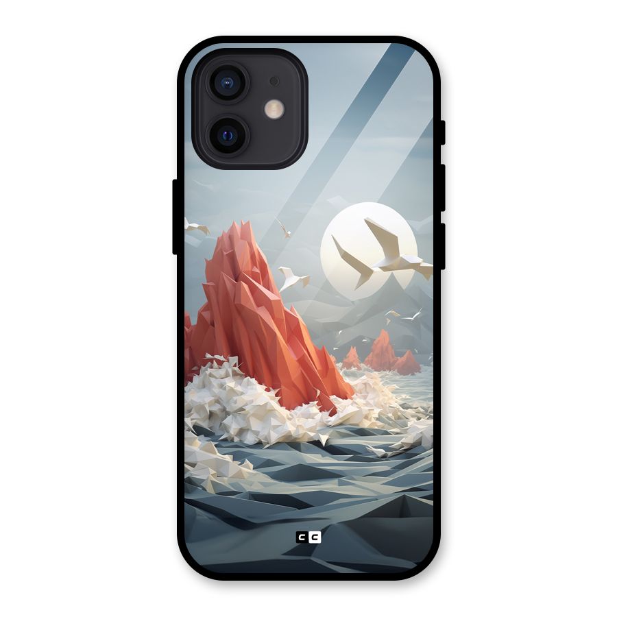 Three Dimension Sea Glass Back Case for iPhone 12