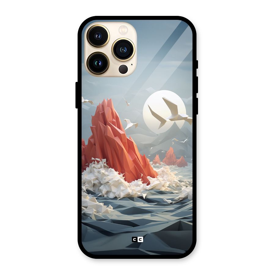 Three Dimension Sea Glass Back Case for iPhone 13 Pro Max