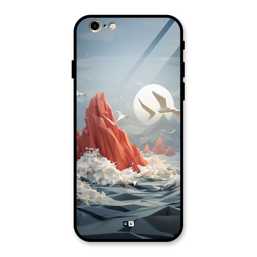 Three Dimension Sea Glass Back Case for iPhone 6 6S