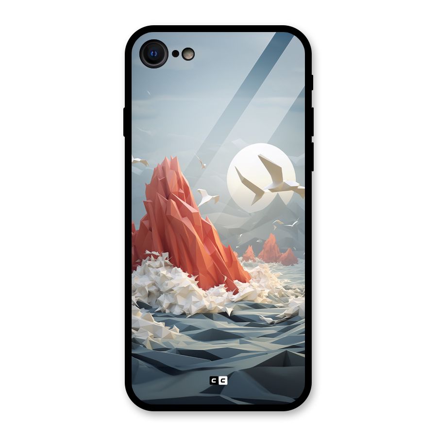Three Dimension Sea Glass Back Case for iPhone 7