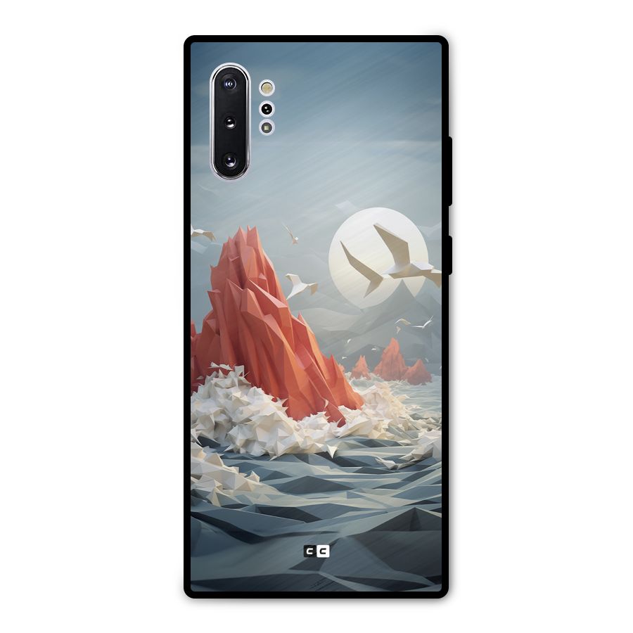 Three Dimension Sea Metal Back Case for Galaxy Note 10 Plus