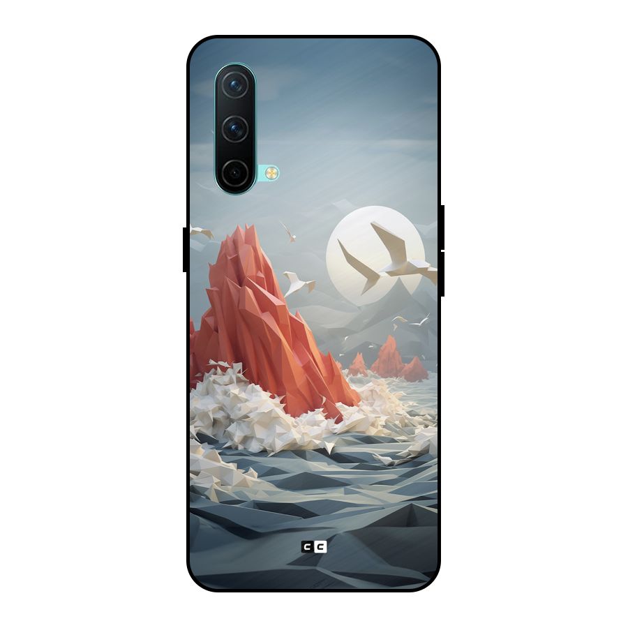 Three Dimension Sea Metal Back Case for OnePlus Nord CE 5G