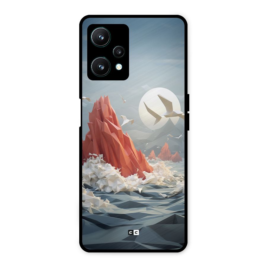 Three Dimension Sea Metal Back Case for Realme 9 Pro 5G