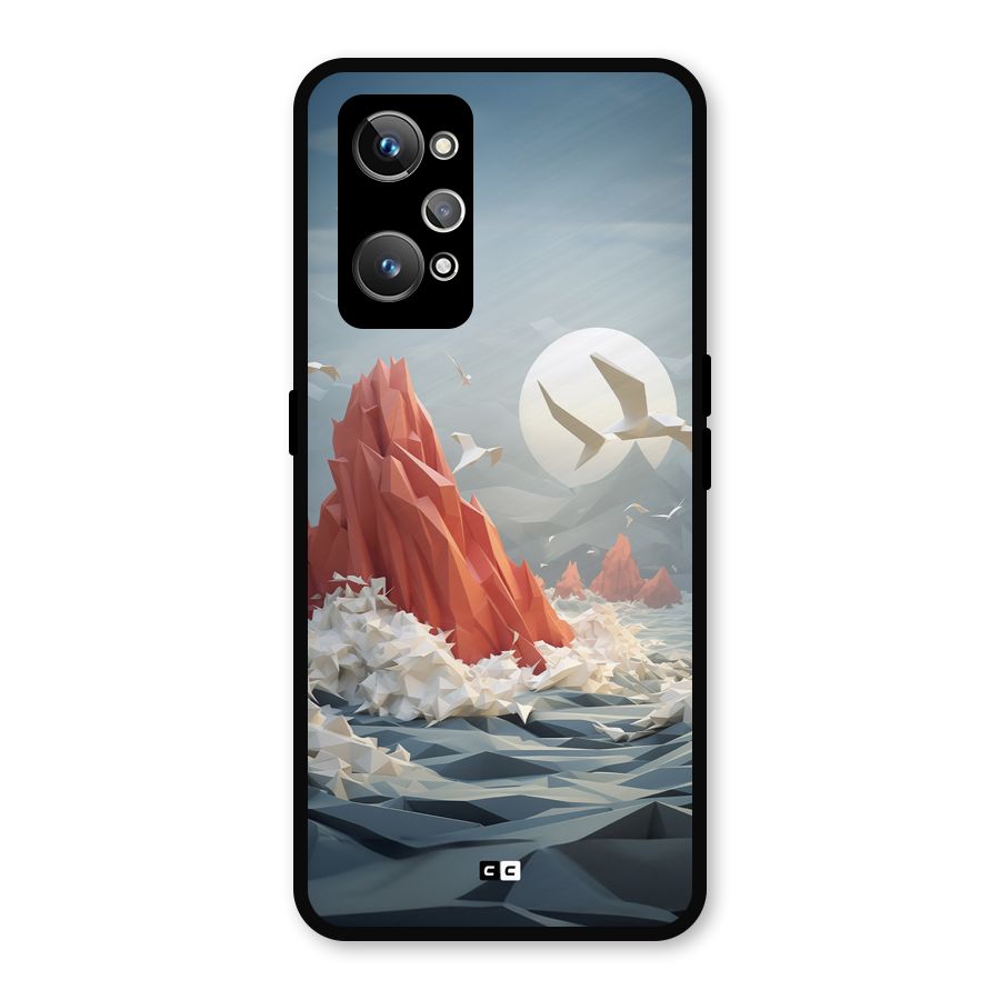 Three Dimension Sea Metal Back Case for Realme GT Neo2