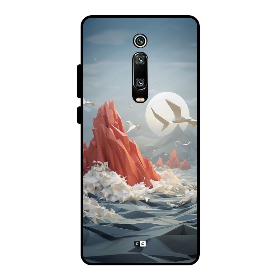 Three Dimension Sea Metal Back Case for Redmi K20