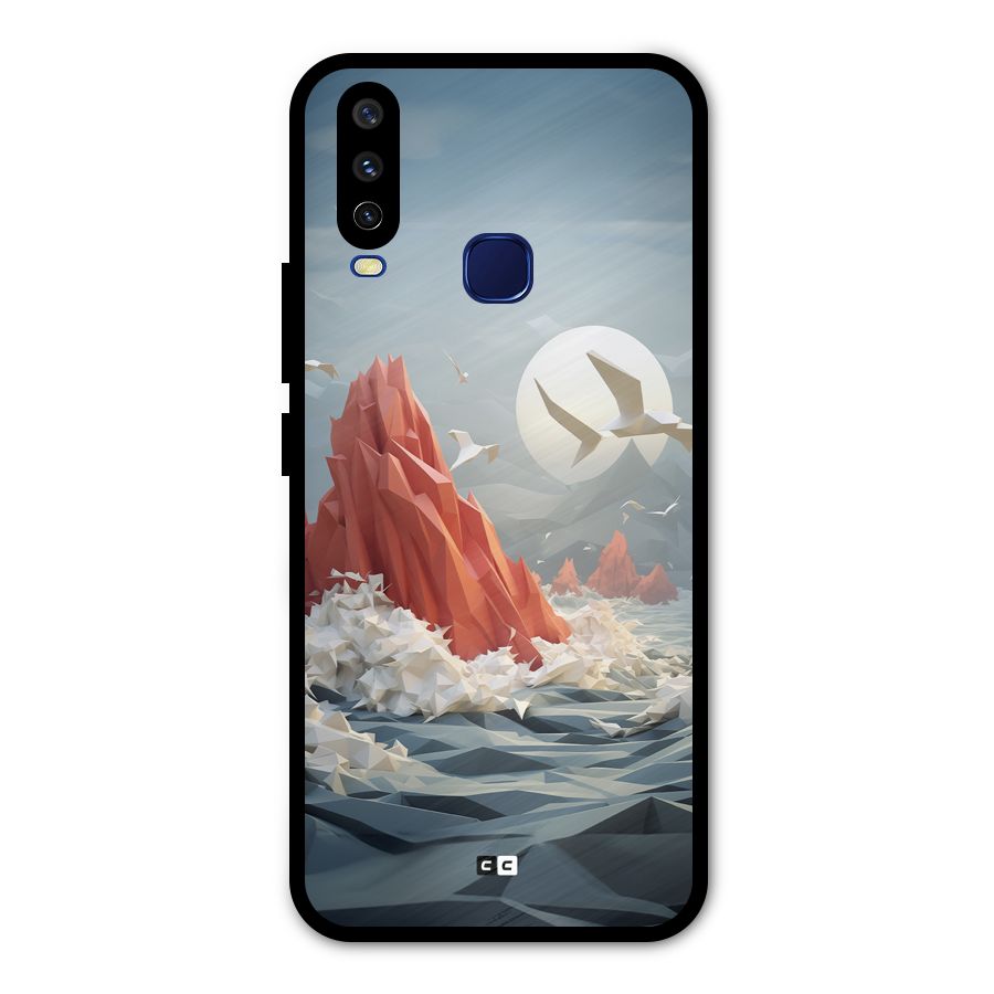 Three Dimension Sea Metal Back Case for Vivo U10