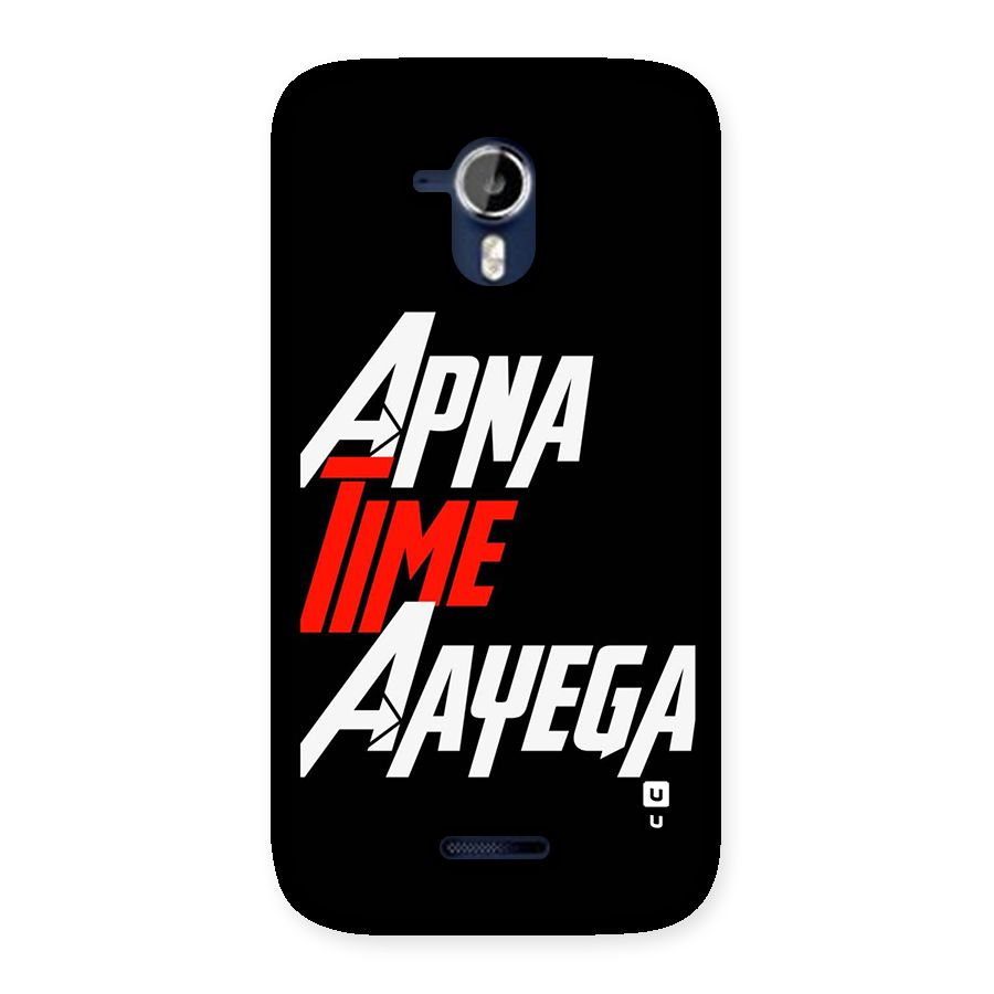 Time Aayega Back Case for Canvas Magnus A117