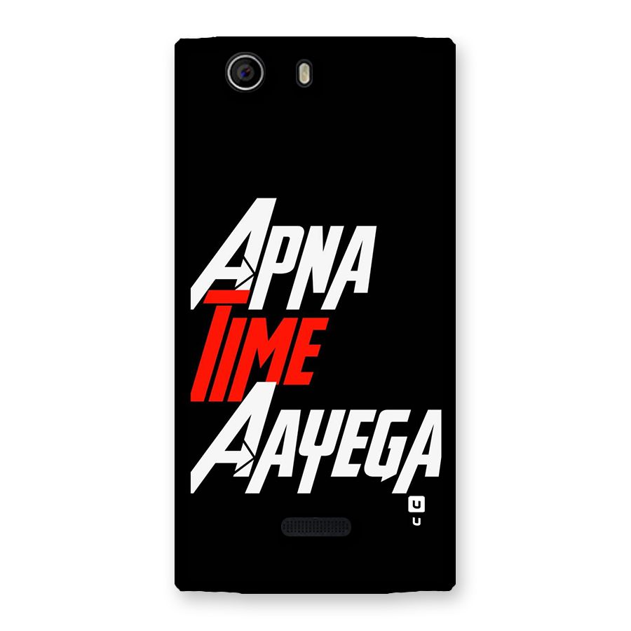 Time Aayega Back Case for Canvas Nitro 2 E311