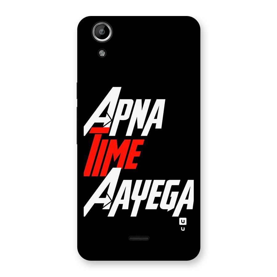 Time Aayega Back Case for Canvas Selfie Lens Q345