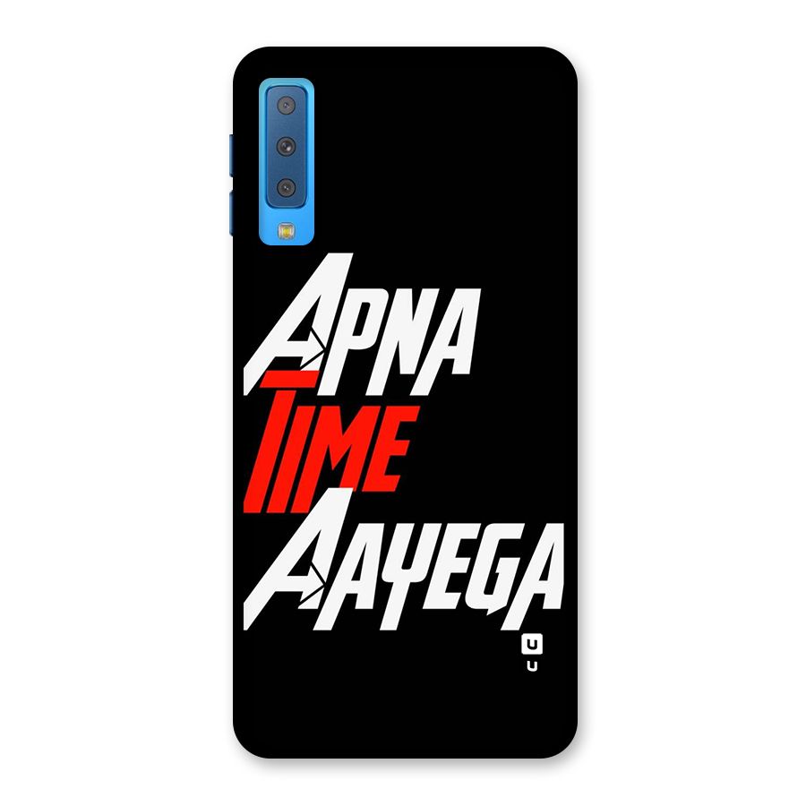 Time Aayega Back Case for Galaxy A7 (2018)