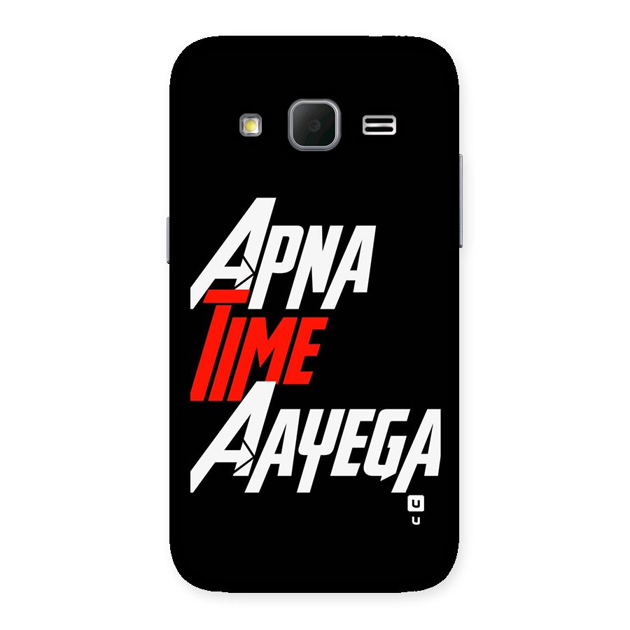 Time Aayega Back Case for Galaxy Core Prime