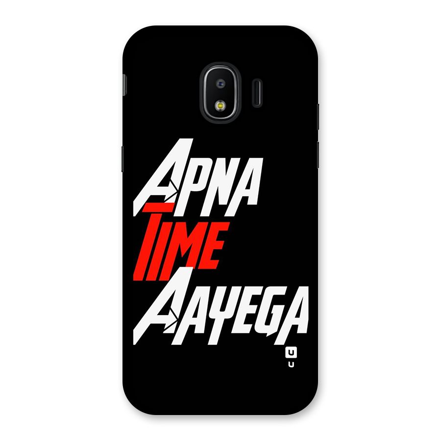 Time Aayega Back Case for Galaxy J2 Pro 2018