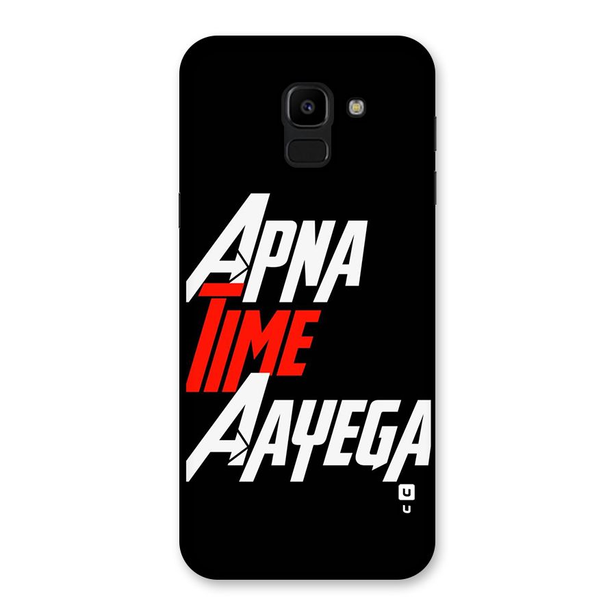Time Aayega Back Case for Galaxy J6