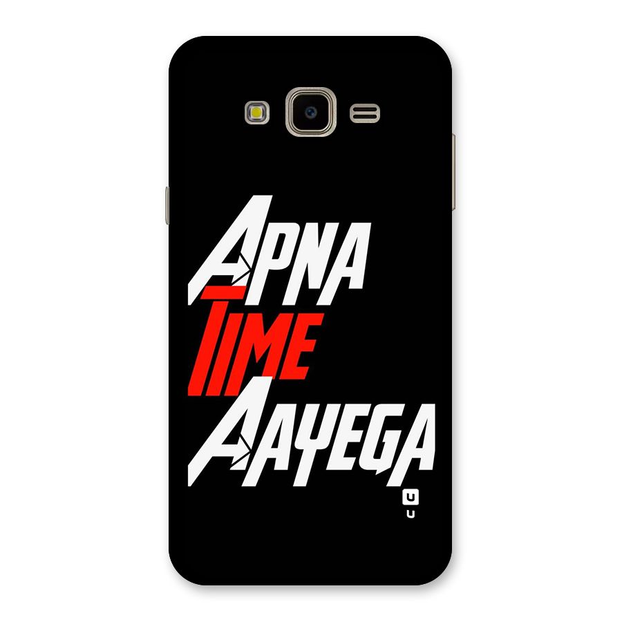 Time Aayega Back Case for Galaxy J7 Nxt