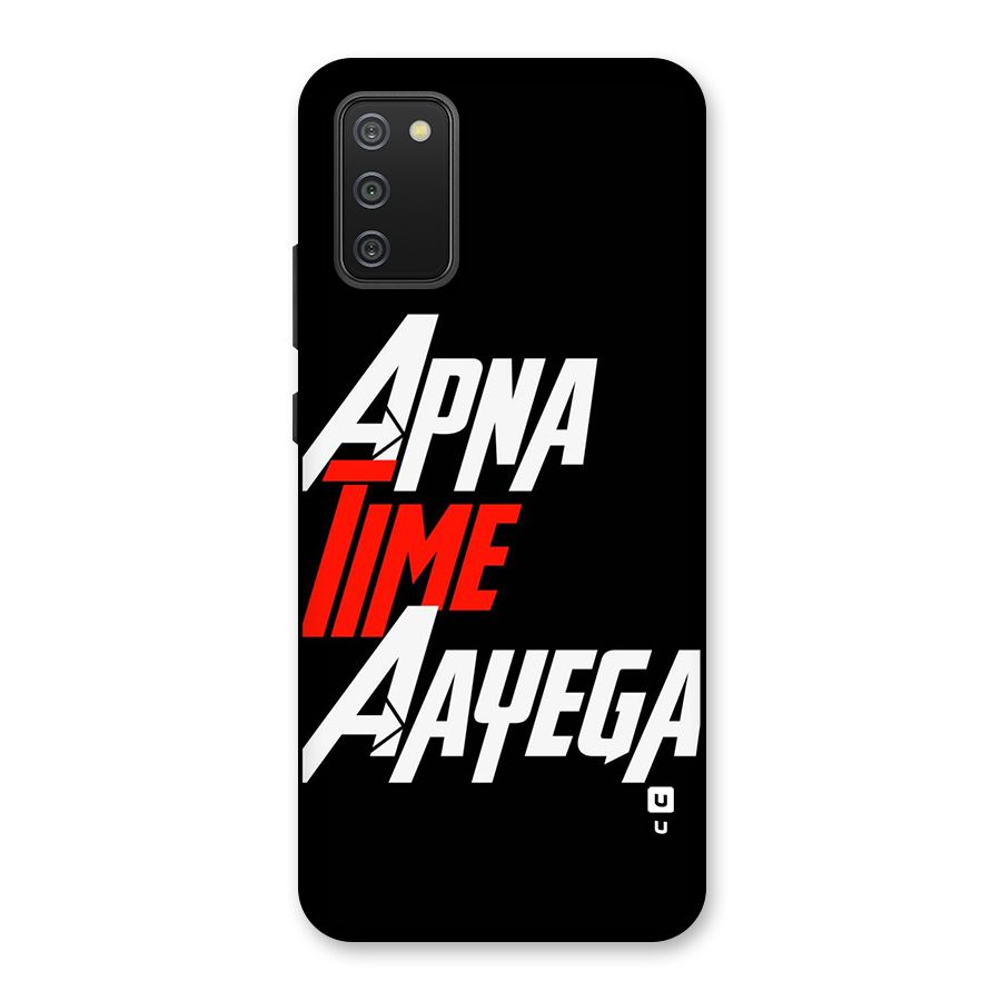 Time Aayega Back Case for Galaxy M02s