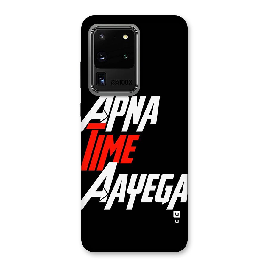 Time Aayega Back Case for Galaxy S20 Ultra