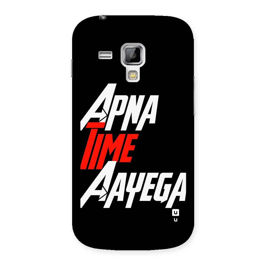Time Aayega Back Case for Galaxy S Duos