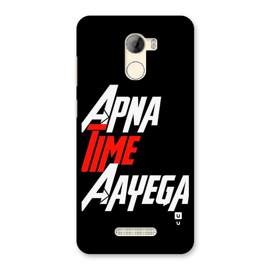 Time Aayega Back Case for Gionee A1 LIte
