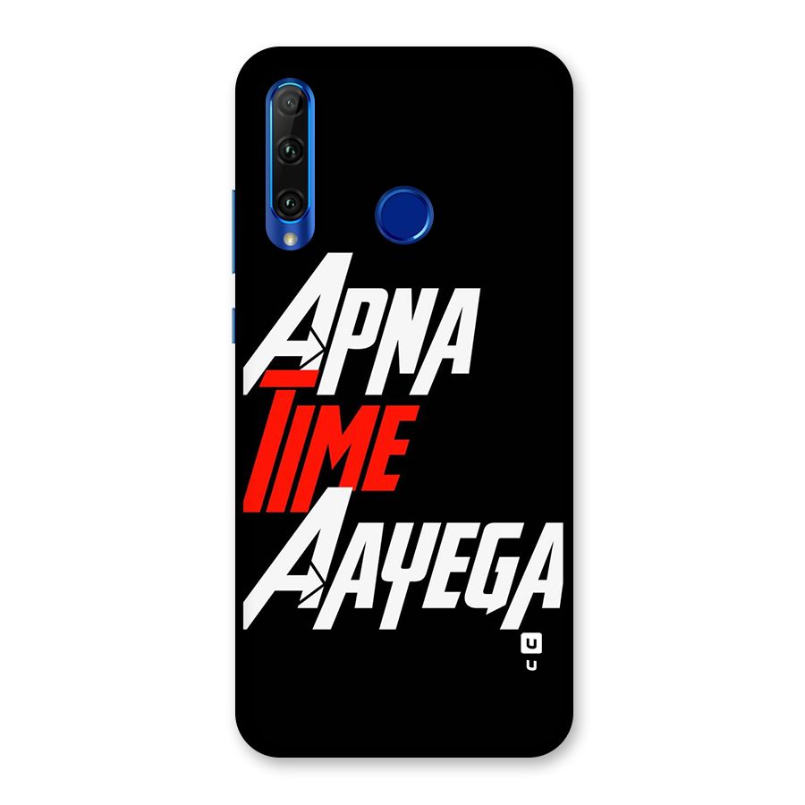 Time Aayega Back Case for Honor 20i