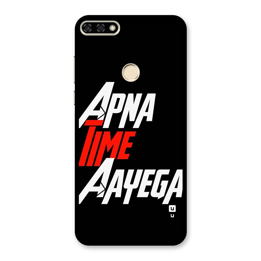 Time Aayega Back Case for Honor 7A