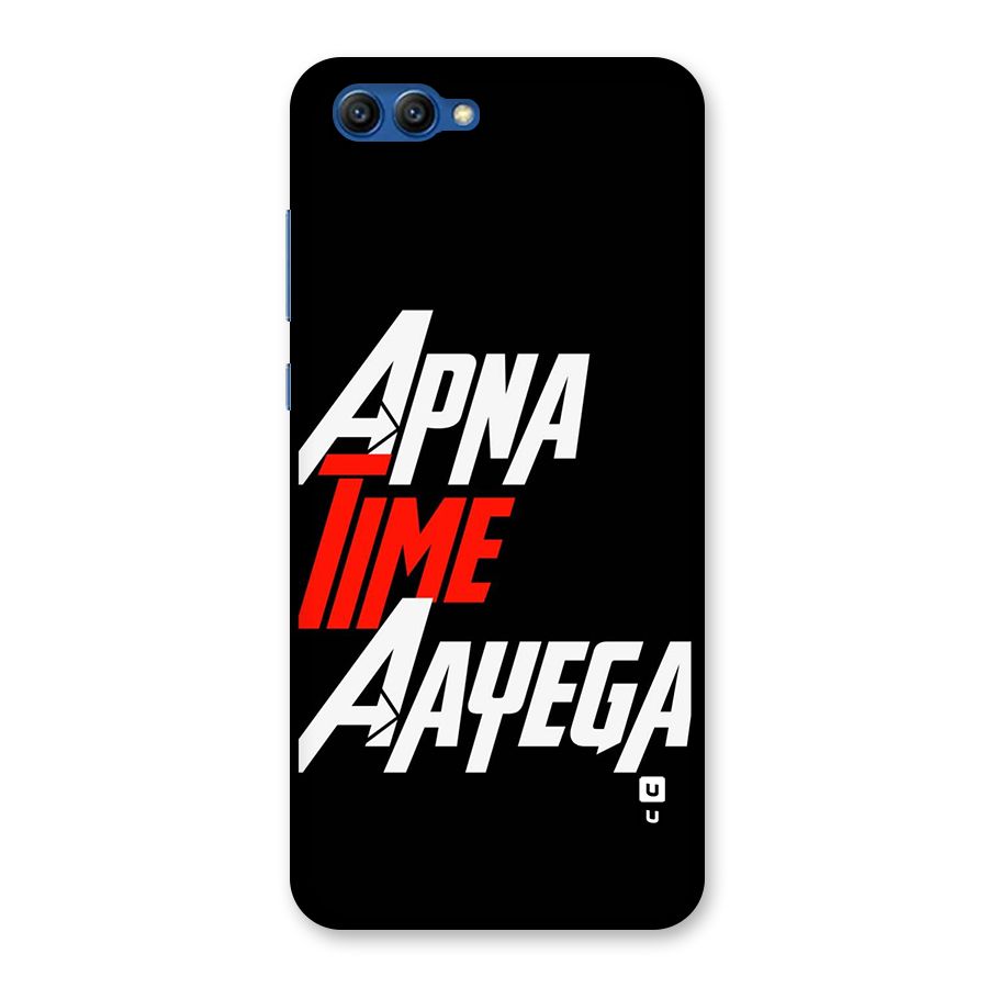 Time Aayega Back Case for Honor View 10
