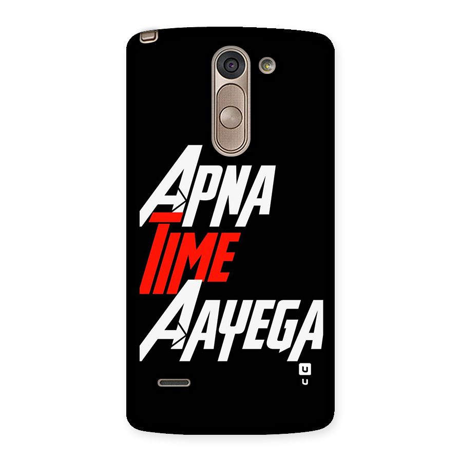 Time Aayega Back Case for LG G3 Stylus