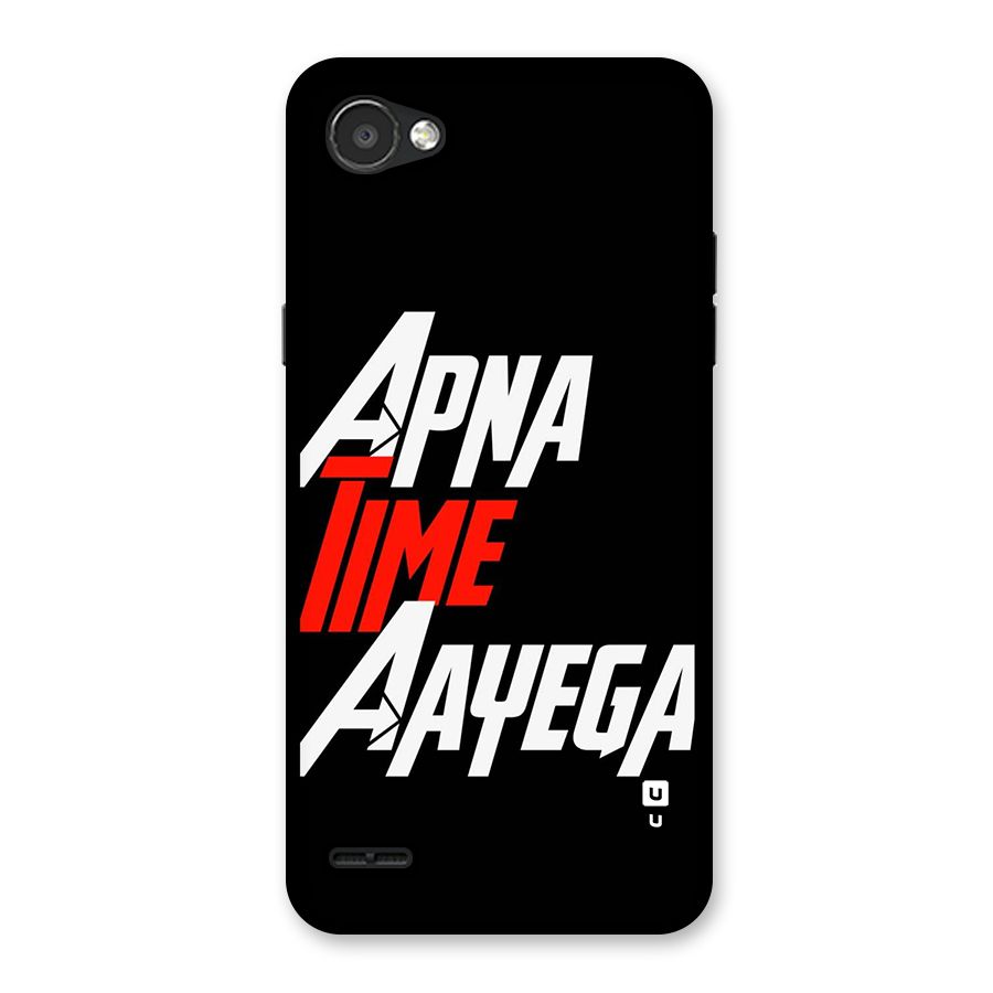 Time Aayega Back Case for LG Q6