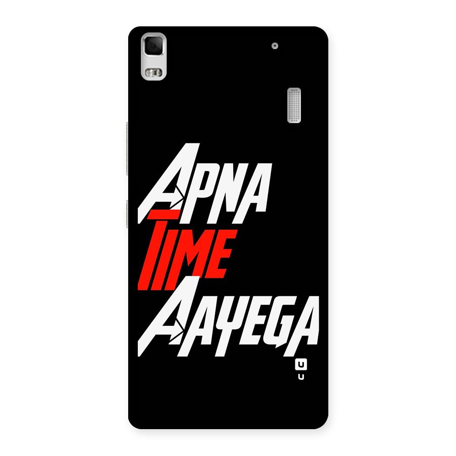 Time Aayega Back Case for Lenovo A7000