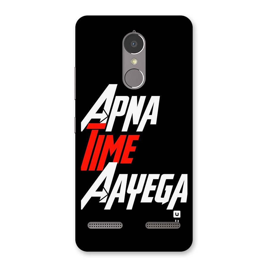 Time Aayega Back Case for Lenovo K6