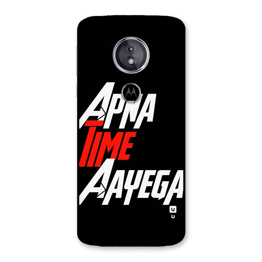 Time Aayega Back Case for Moto E5
