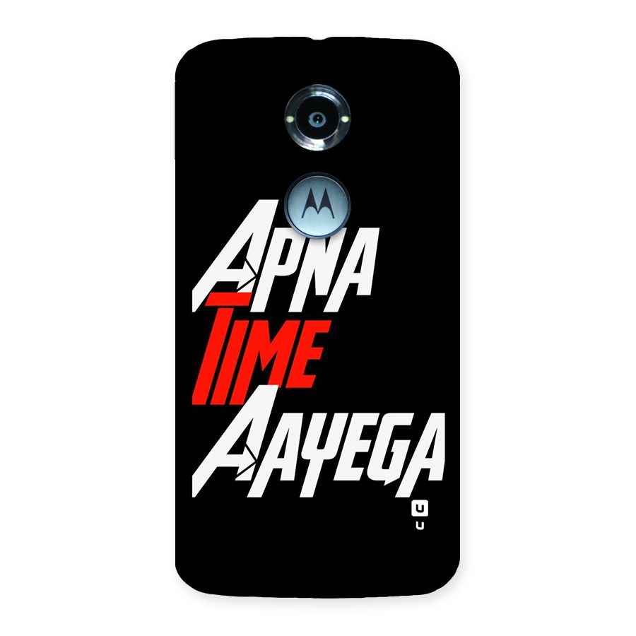 Time Aayega Back Case for Moto X2