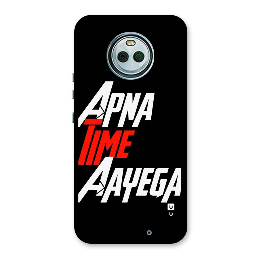 Time Aayega Back Case for Moto X4