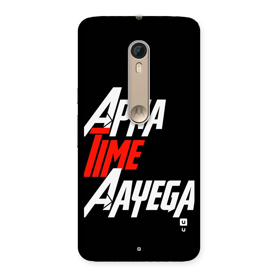 Time Aayega Back Case for Moto X Style