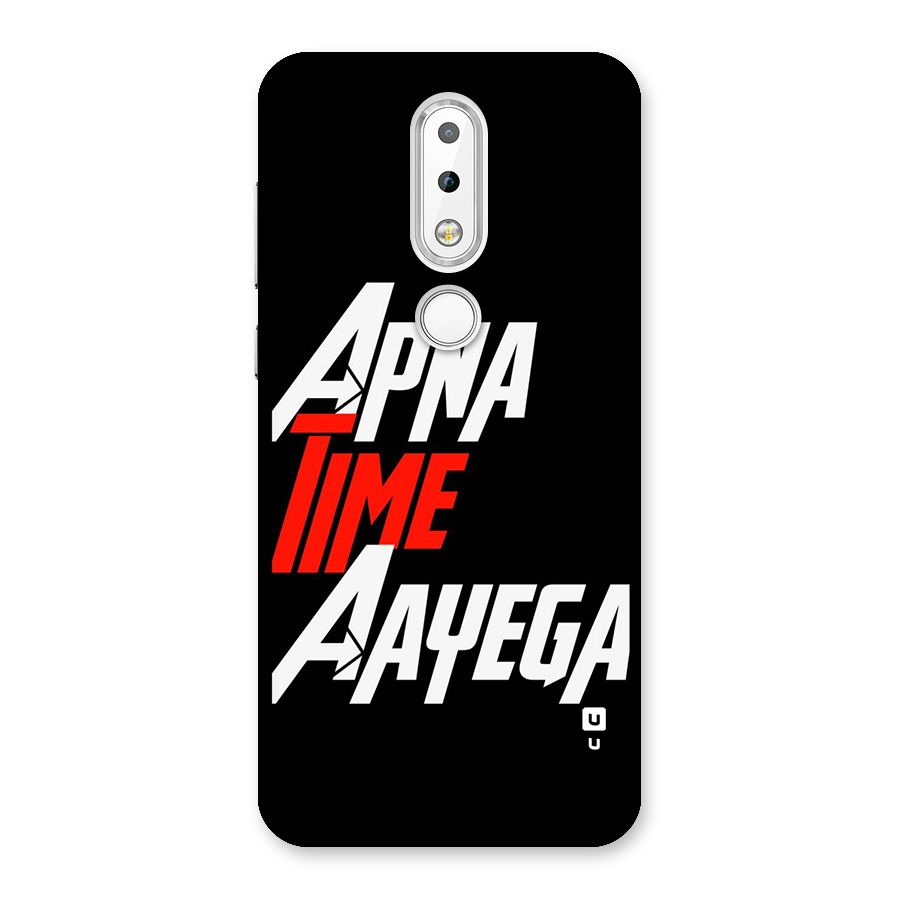 Time Aayega Back Case for Nokia 6.1 Plus