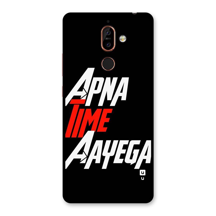 Time Aayega Back Case for Nokia 7 Plus