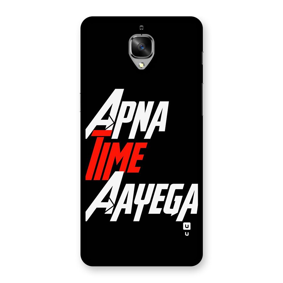 Time Aayega Back Case for OnePlus 3