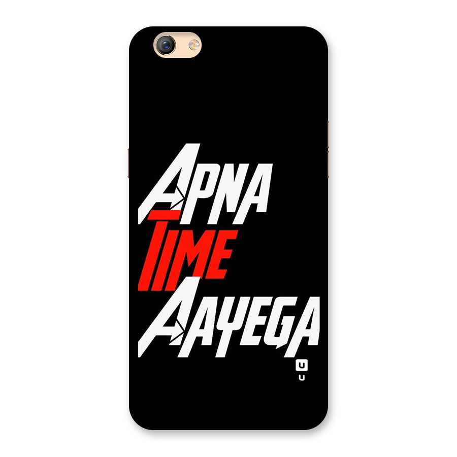 Time Aayega Back Case for Oppo F3 Plus