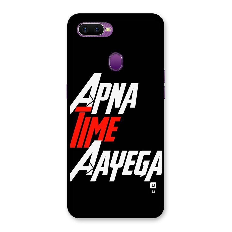 Time Aayega Back Case for Oppo F9