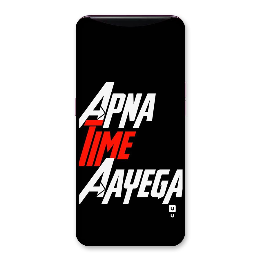 Time Aayega Back Case for Oppo Find X