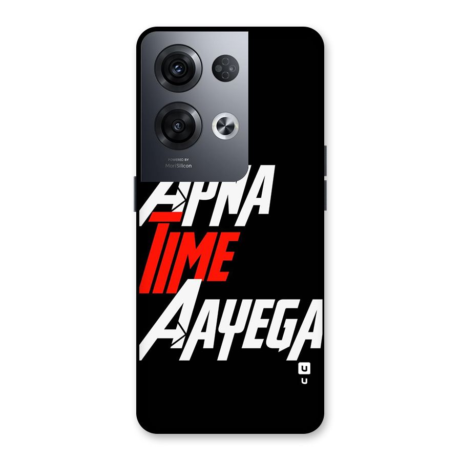 Time Aayega Back Case for Oppo Reno8 Pro 5G